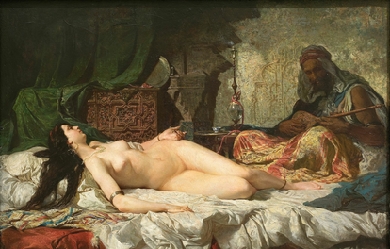 The Odalisque, by Marià Fortuny