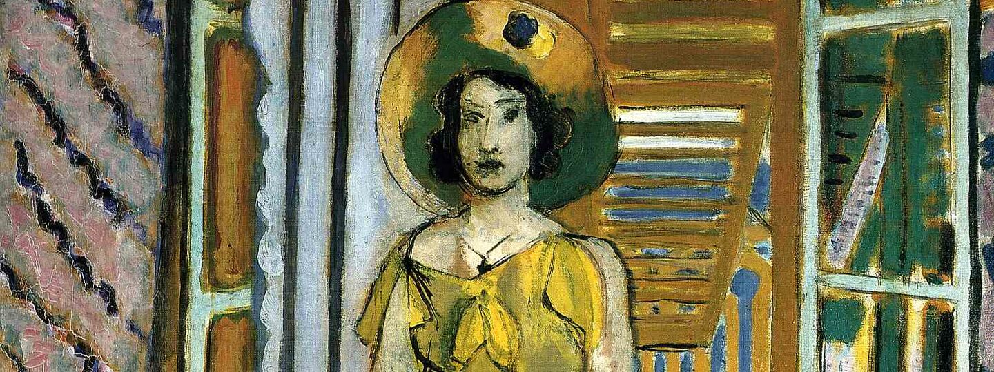 The yellow dress, by Henri Matisse