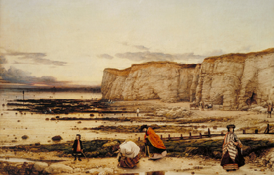 Pegwell Bay, Kent – a Recollection of October 5th 1858, by William Dyce