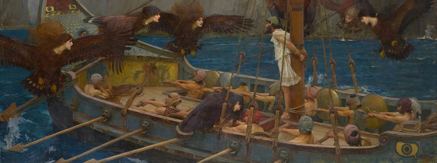 Ulysses and the Sirens, by John William Waterhouse