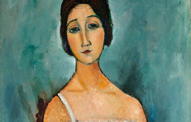 Christina, by Amedeo Modigliani