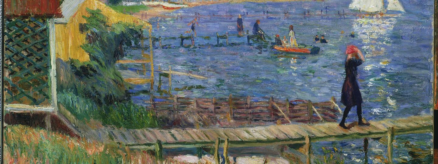 Bathers at Bellport, by William Glackens