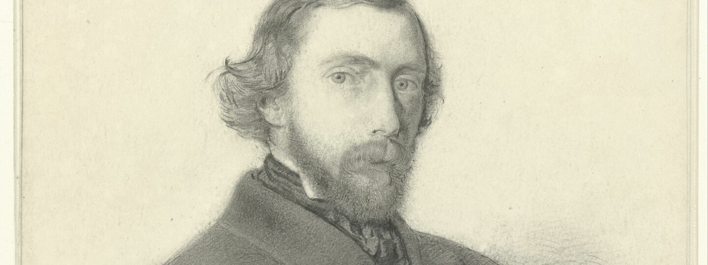 Portrait of the painter Jan Jacob Spöhler, by Jacobus Ludovicus Cornet