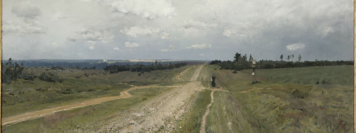 The Vladimirka, by Isaac Levitan