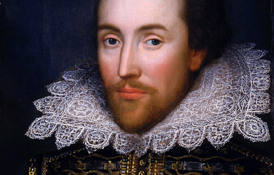 Portrait of Shakespeare, by Unknown author