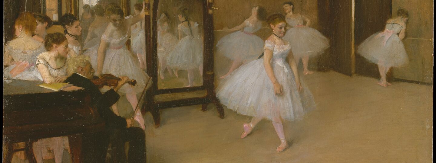 The Dancing Class, by Edgar Degas