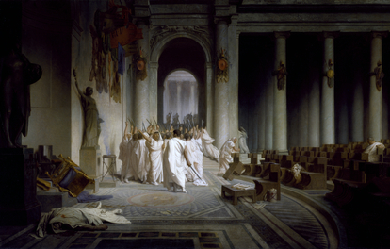 The Death of Caesar, by Jean-Léon Gérôme