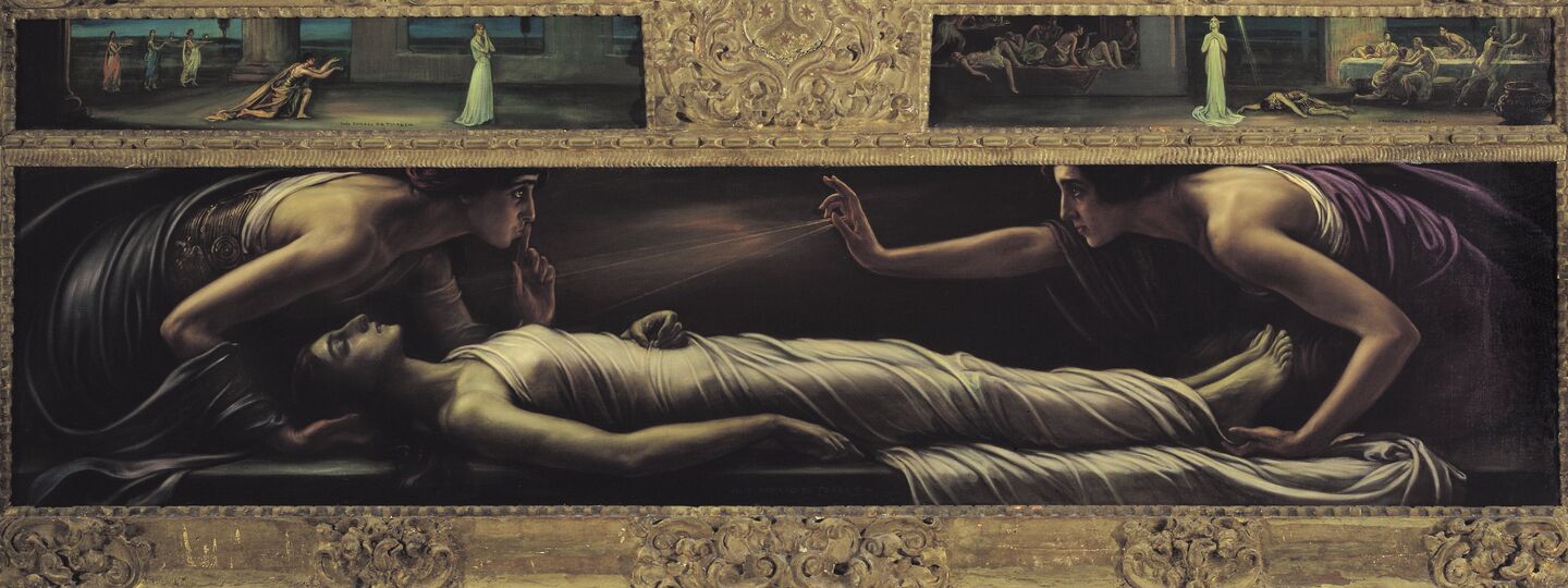 The death of Saint Agnes, by Julio Romero de Torres