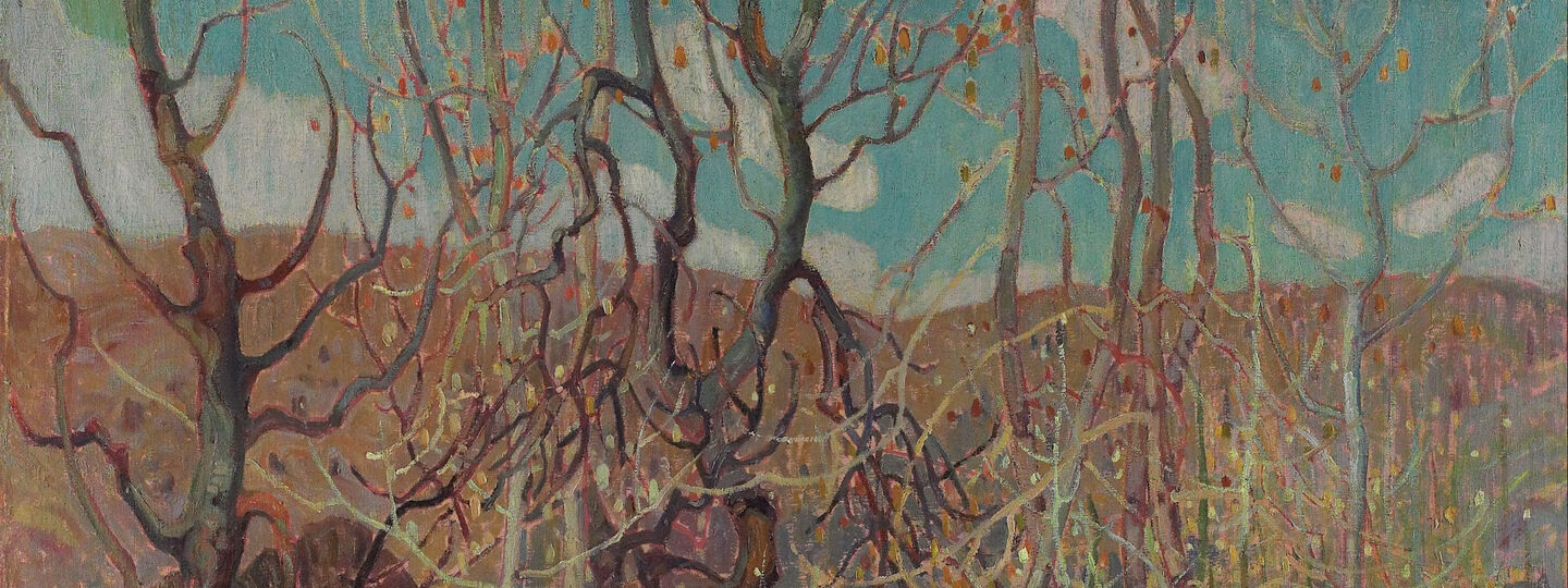 Silvery Tangle, by Franklin Carmichael