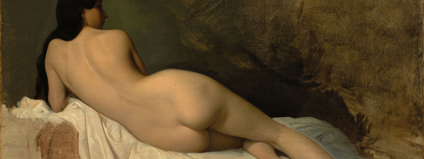 Study of a Reclining Nude, by Isidore Pils