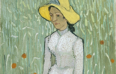 Girl in White, by Vincent van Gogh