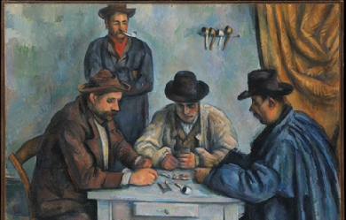 The Card Players, by Paul Cézanne