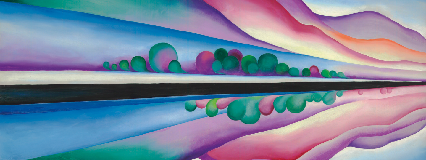 Lake George Reflection, by Georgia O'Keeffe