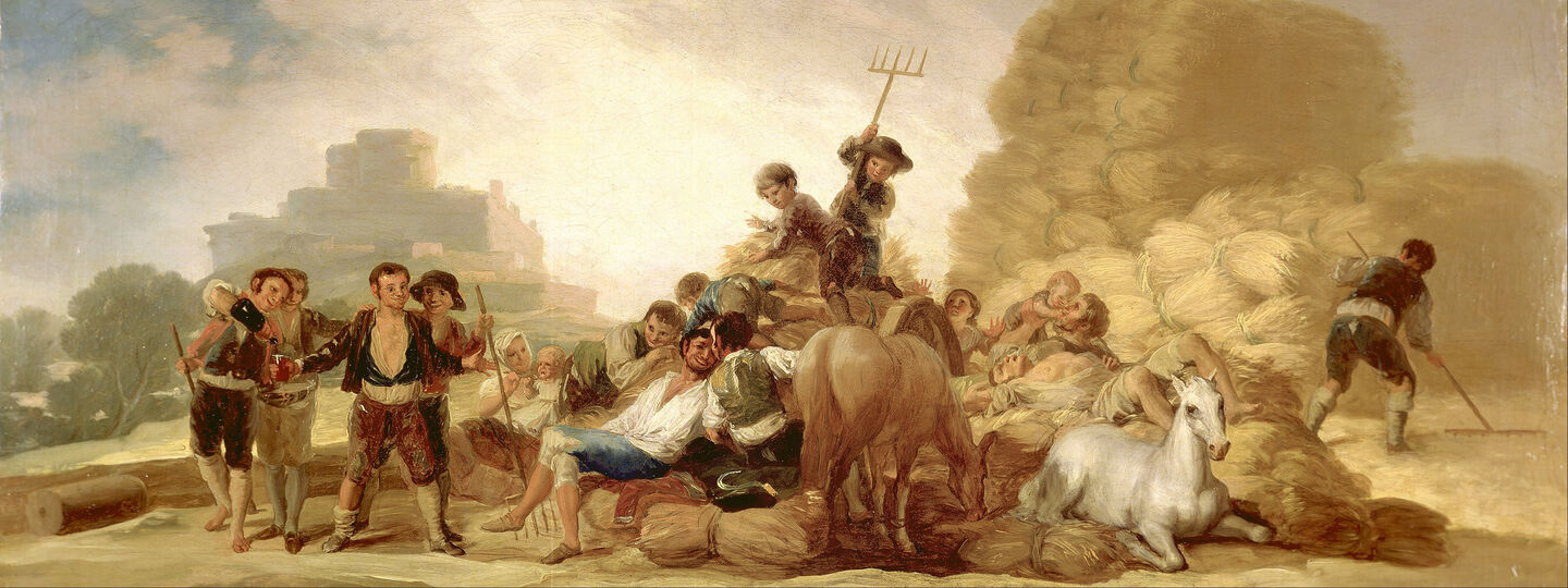 The Threshing Floor, by Francisco de Goya