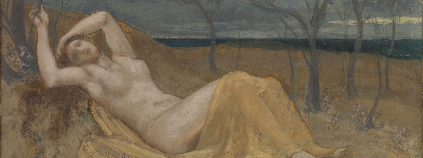 Tamaris, by Pierre Puvis de Chavannes