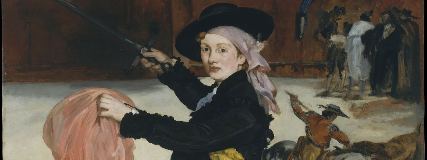 Mademoiselle V. . . in the Costume of an Espada, by Édouard Manet