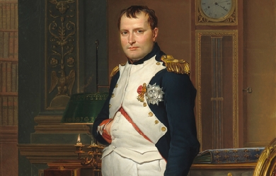 The Emperor Napoleon in His Study at the Tuileries, by Jacques-Louis David