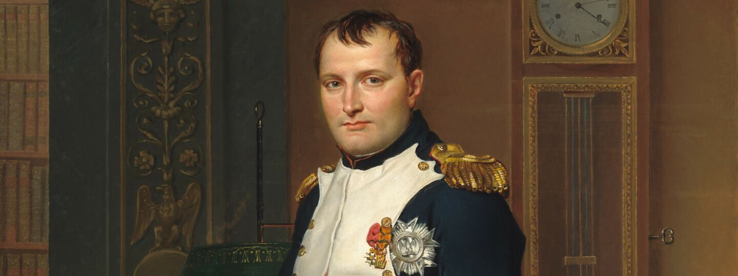 The Emperor Napoleon in His Study at the Tuileries, by Jacques-Louis David