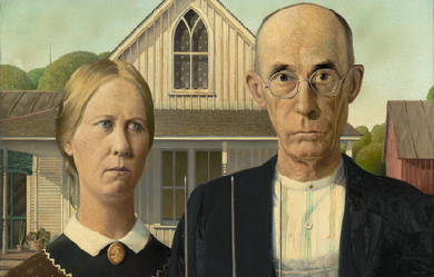 American Gothic, by Grant Wood