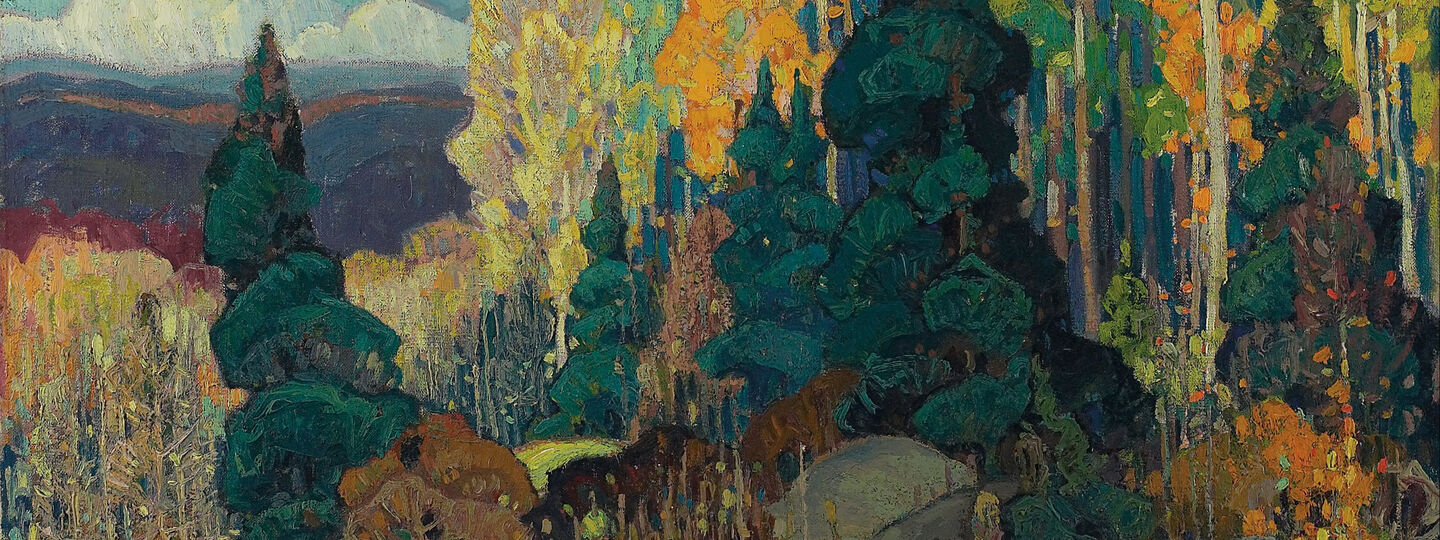 Autumn Hillside, by Franklin Carmichael