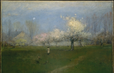 Spring Blossoms, Montclair, New Jersey, by George Inness