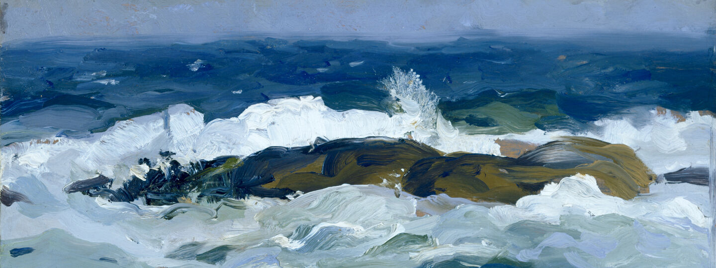 Rock Reef, Maine, by George Bellows