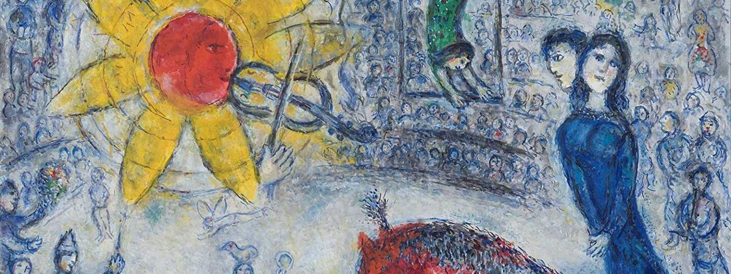 Soleil au cheval rouge, by Marc Chagall