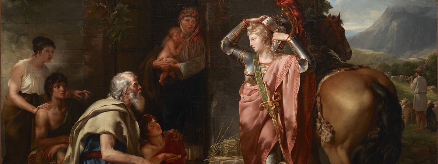 Erminia and the Shepherds, by Guillaume Guillon-Lethière