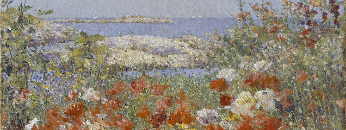 Celia Thaxter's Garden, Isles of Shoals, Maine, by Childe Hassam