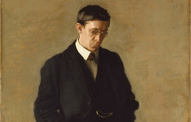 The Thinker: Portrait of Louis N. Kenton, by Thomas Eakins