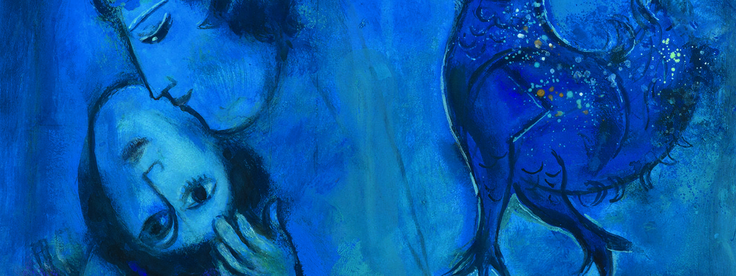 The Blue Landscape, by Marc Chagall
