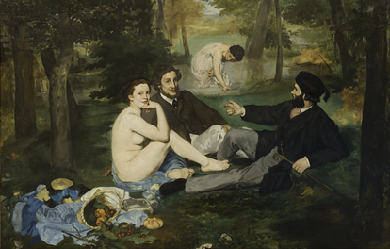 Luncheon on the Grass, by Édouard Manet