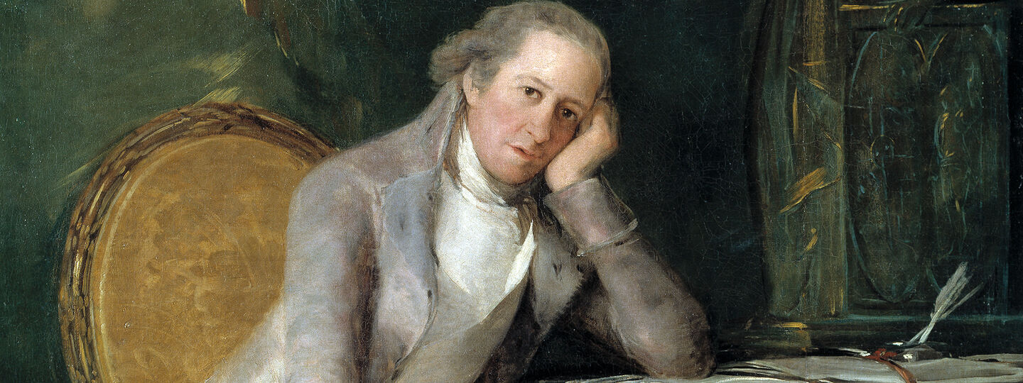 Gaspar Melchor de Jovellanos, by Francisco de Goya