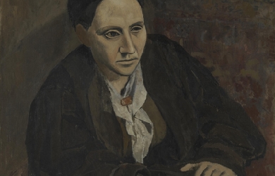 Gertrude Stein, by Pablo Picasso