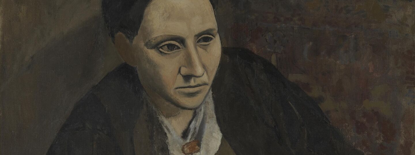 Gertrude Stein, by Pablo Picasso