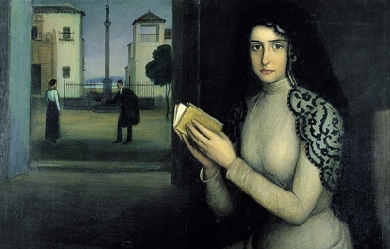 Nieves, by Julio Romero de Torres