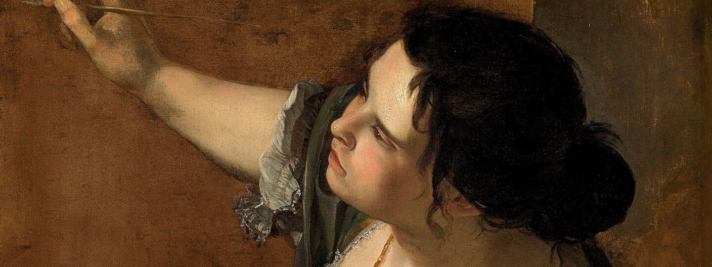 Self-portrait as the Allegory of Painting, by Artemisia Gentileschi