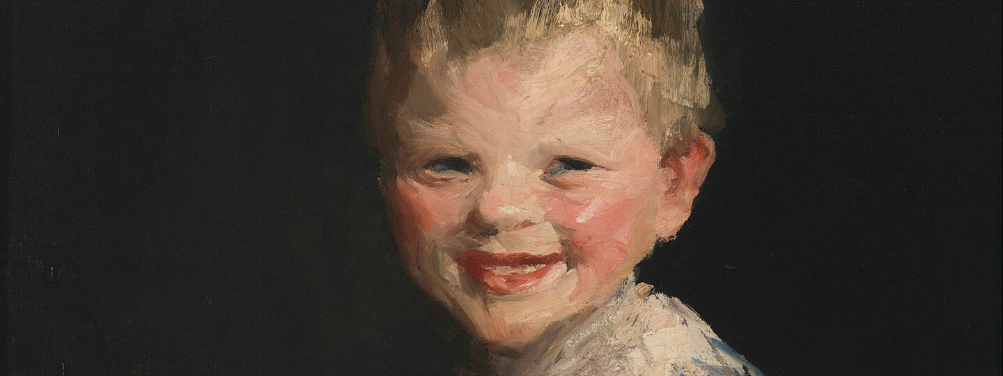 Laughing Child, by Robert Henri