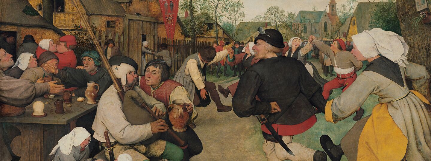 The campesina dance, by Pieter Bruegel the Elder