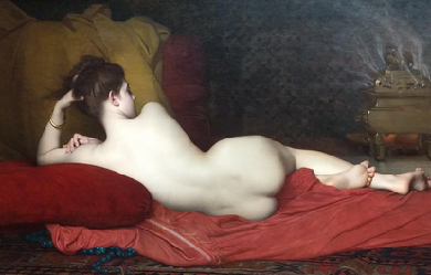 Odalisque, by Jules Joseph Lefebvre