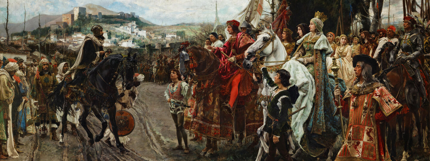 The surrender of Granada, by Francisco Pradilla