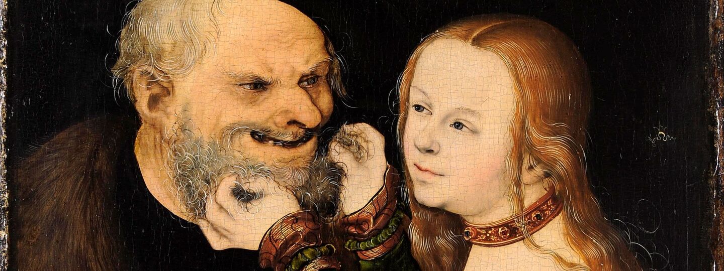 The Unequal Couple (Old Man in Love), by Lucas Cranach el Viejo