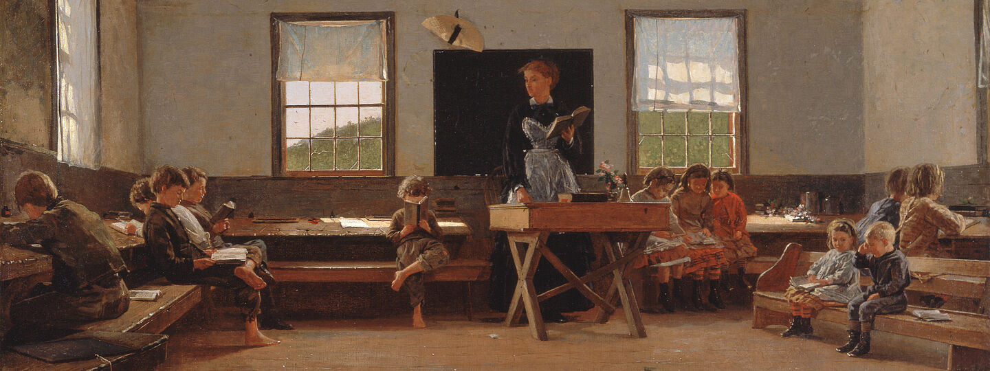 The Country School, by Winslow Homer