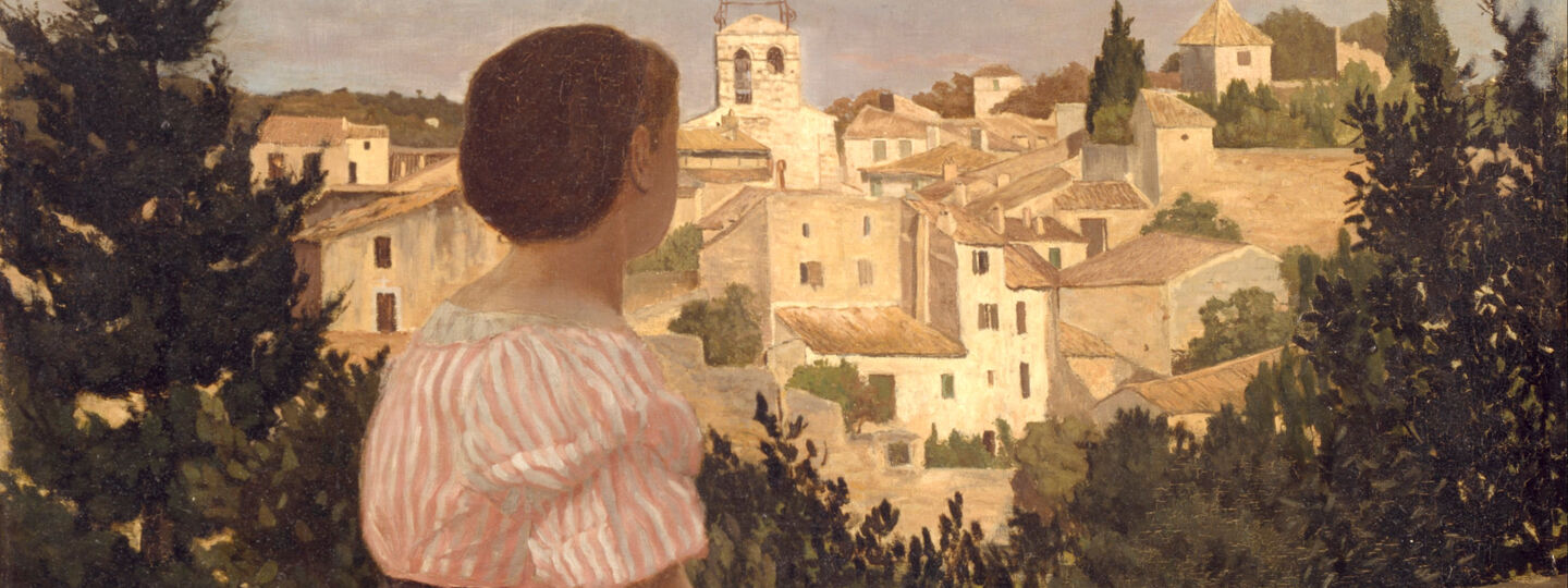 The Pink Dress, by Frédéric Bazille