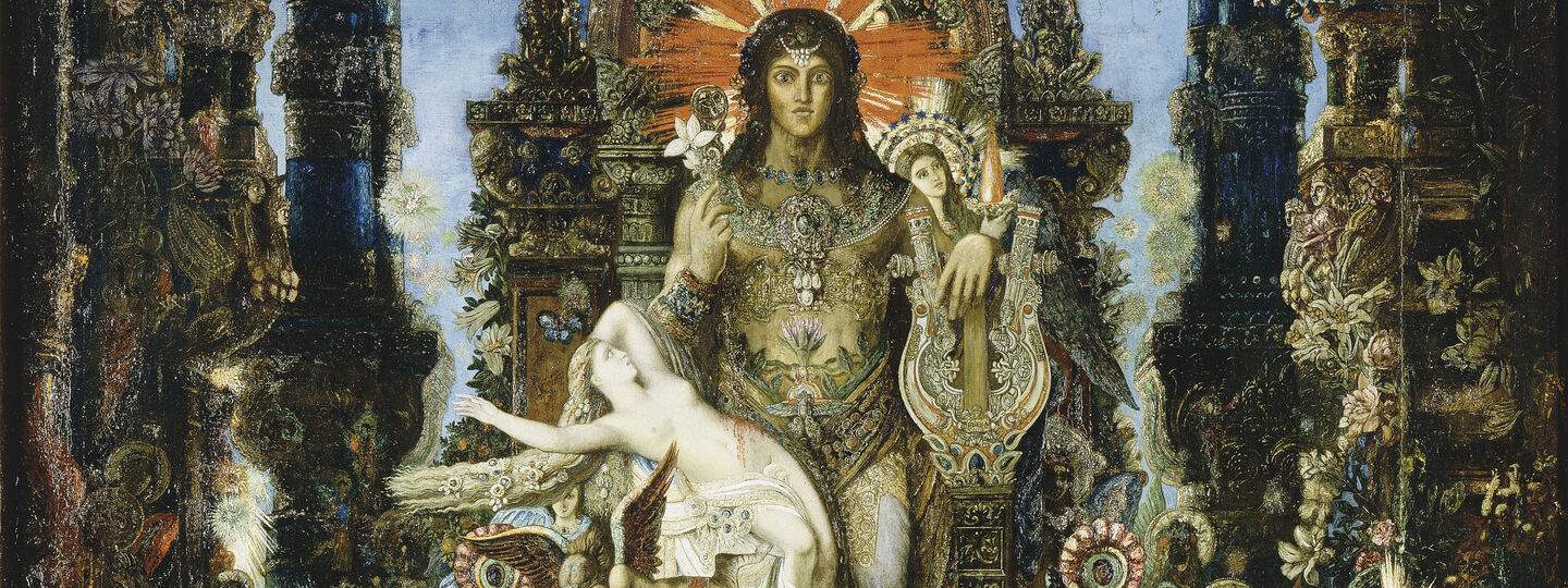 Jupiter and Semele, by Gustave Moreau