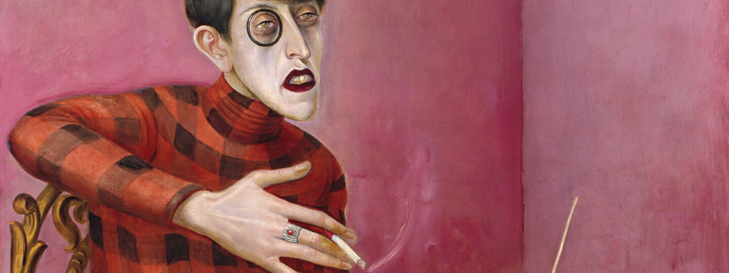 Portrait of Sylvia von Harden, by Otto Dix