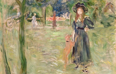 Bolougne forest, by Berthe Morisot