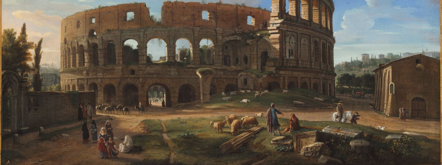 The Colosseum Seen from the Southeast, by Gaspar van Wittel