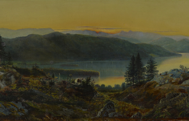 Windermere, by John Atkinson Grimshaw