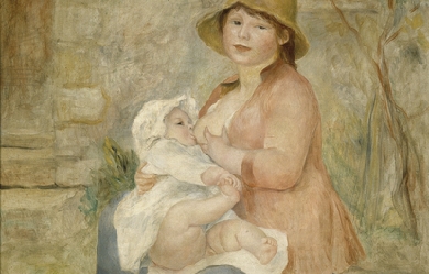 Maternity, by Pierre-Auguste Renoir